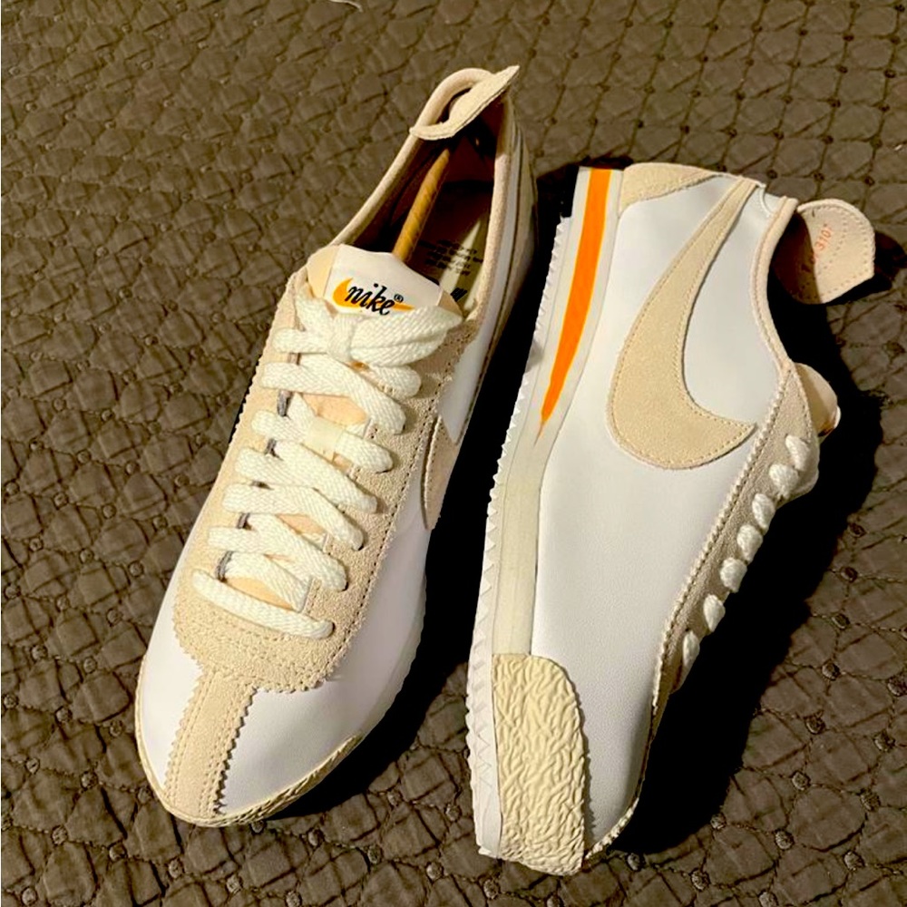 New  limited Nike BRS Cortez 72 White/Black-Orange  7.5
